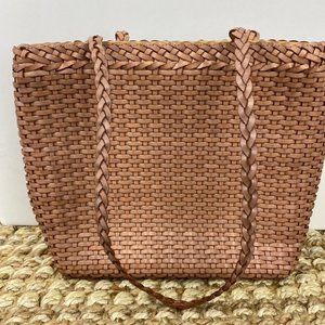 Falor Le Borse Italian Leather Tote